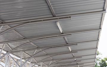 installing Bell Busk metal roofing